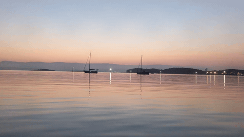 Dinghy ride