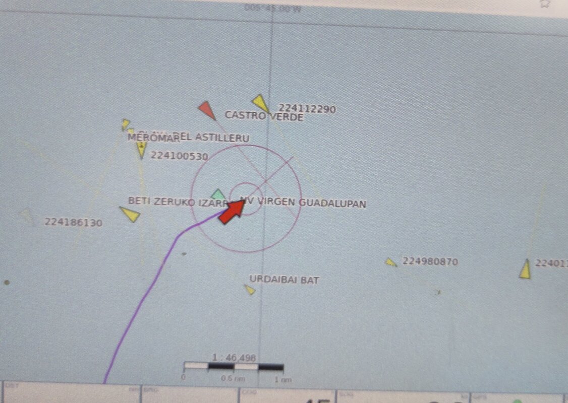 fishing fleet on the continental shelf